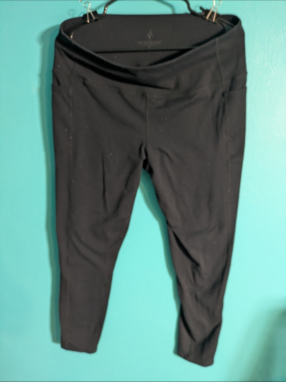 Skechers Black Performance High-Waist Leggings